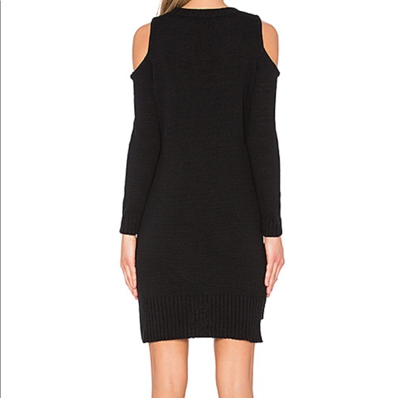 Central Park West XS Cold Shoulder Sweater Dress - Picture 2 of 3